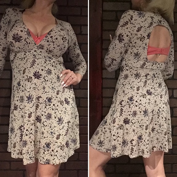 Forever 21 Dresses & Skirts - Forever21 - Sz S - flowy soft long arm dress chic